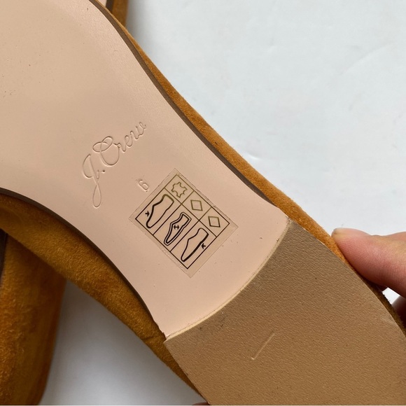 Jcrew Suede Smoking Loafers Roasted Cider Beige - Picture 7 of 8
